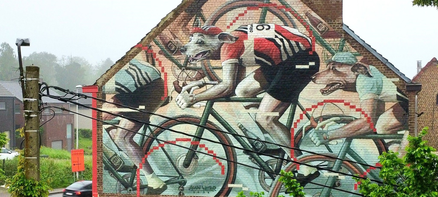 Street art Bierhuis Oud-Beersel